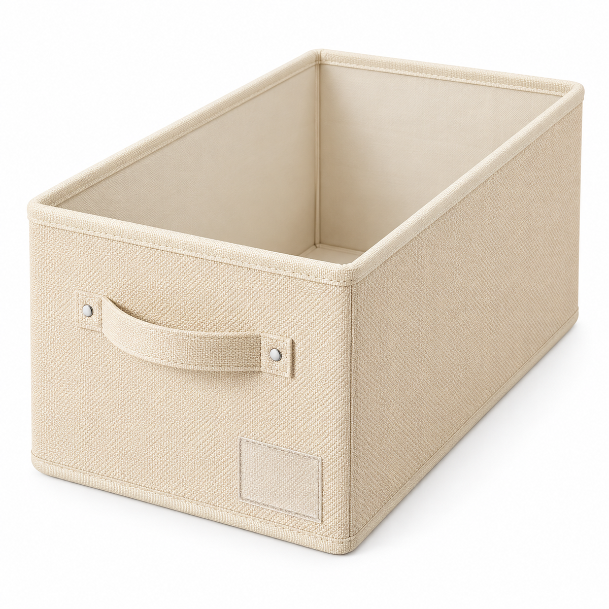 Foldable Fabric Storage Bin with Handle
