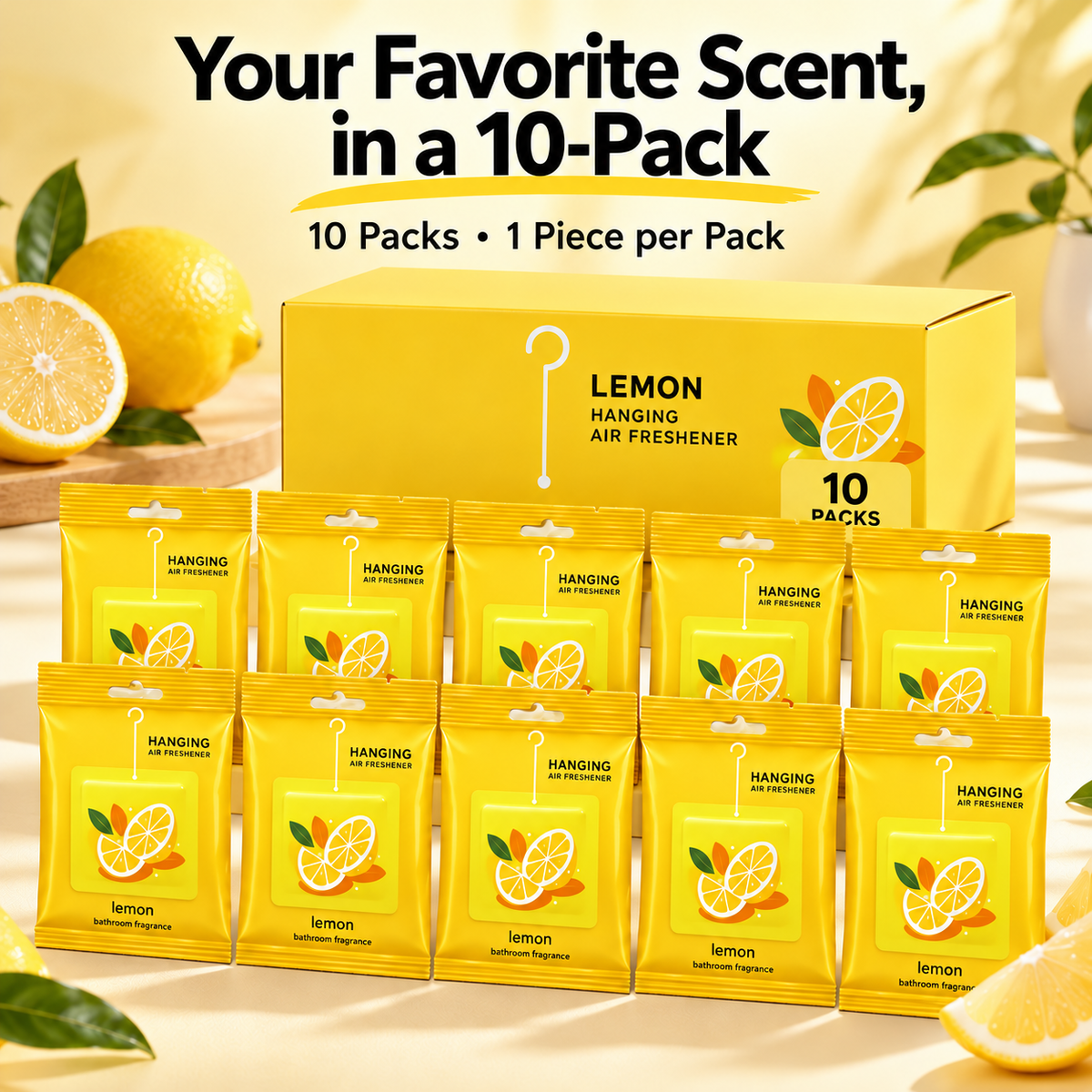 FRESH SCENT Hanging Air Fresheners – 6 Scents Available