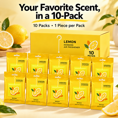 FRESH SCENT Hanging Air Fresheners – 6 Scents Available