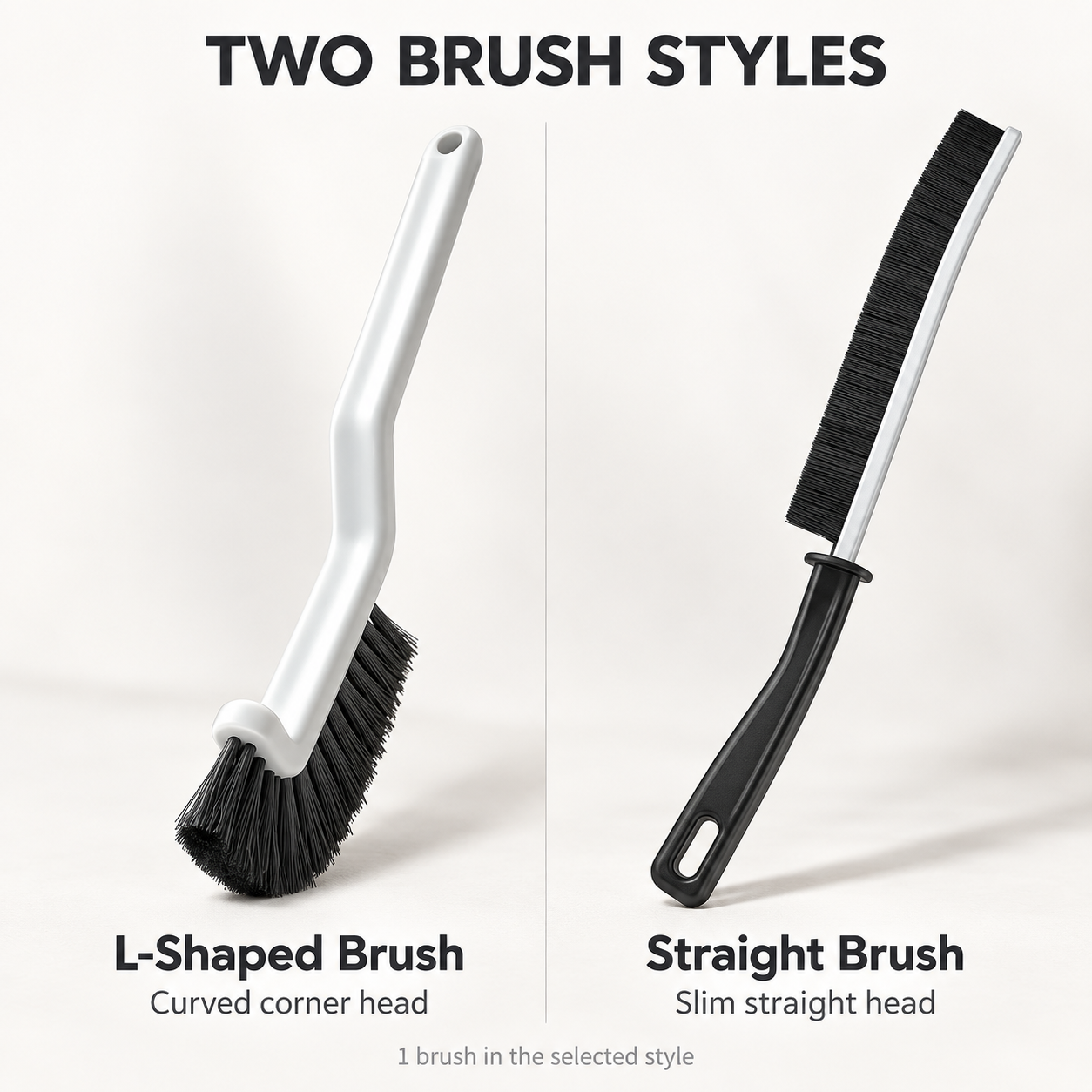 2-Piece Crevice Cleaning Brush Set