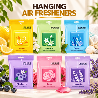 FRESH SCENT Hanging Air Fresheners – 6 Scents Available