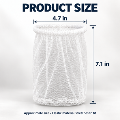 Disposable Sink Strainer Mesh Bags – Anti-Clog Food Waste Filters