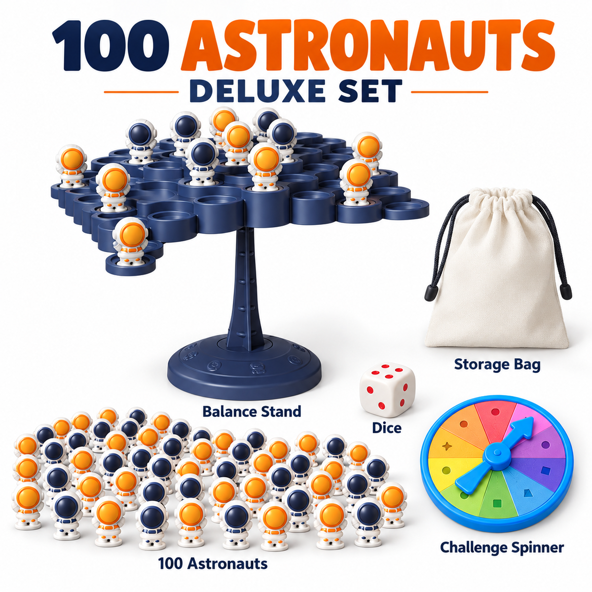 Astronaut Balance Game – Family Tabletop Challenge