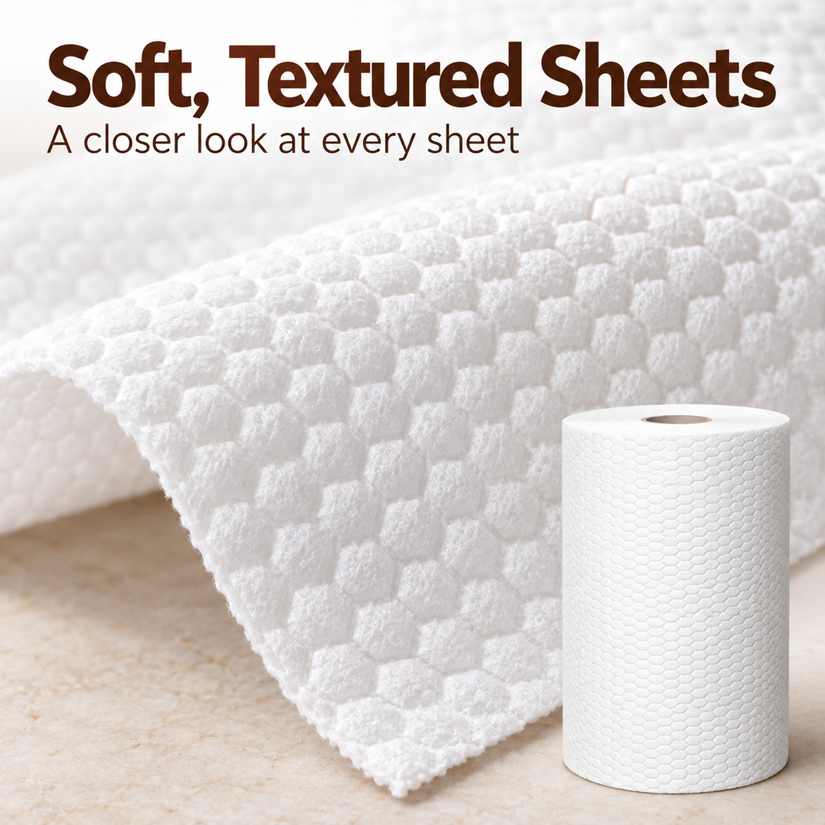Disposable Foot Drying Towels – Tear-Off Roll