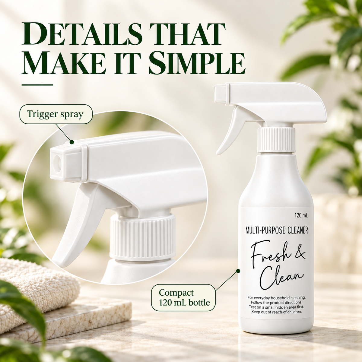 Multi-Purpose Cleaning Spray – 120 mL