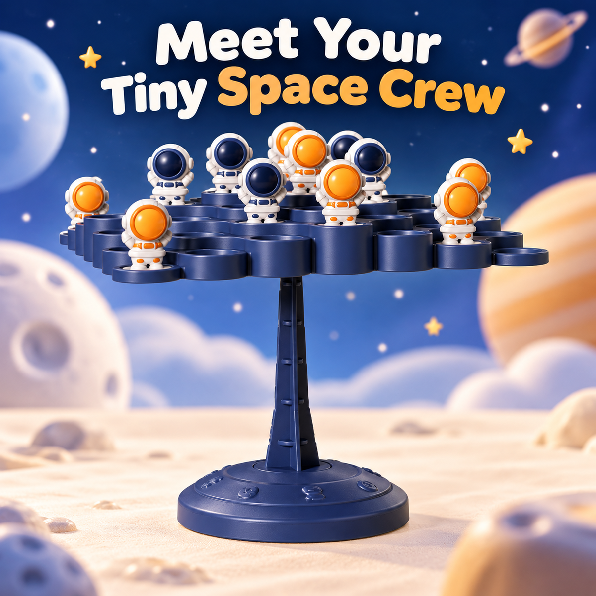Astronaut Balance Game – Family Tabletop Challenge
