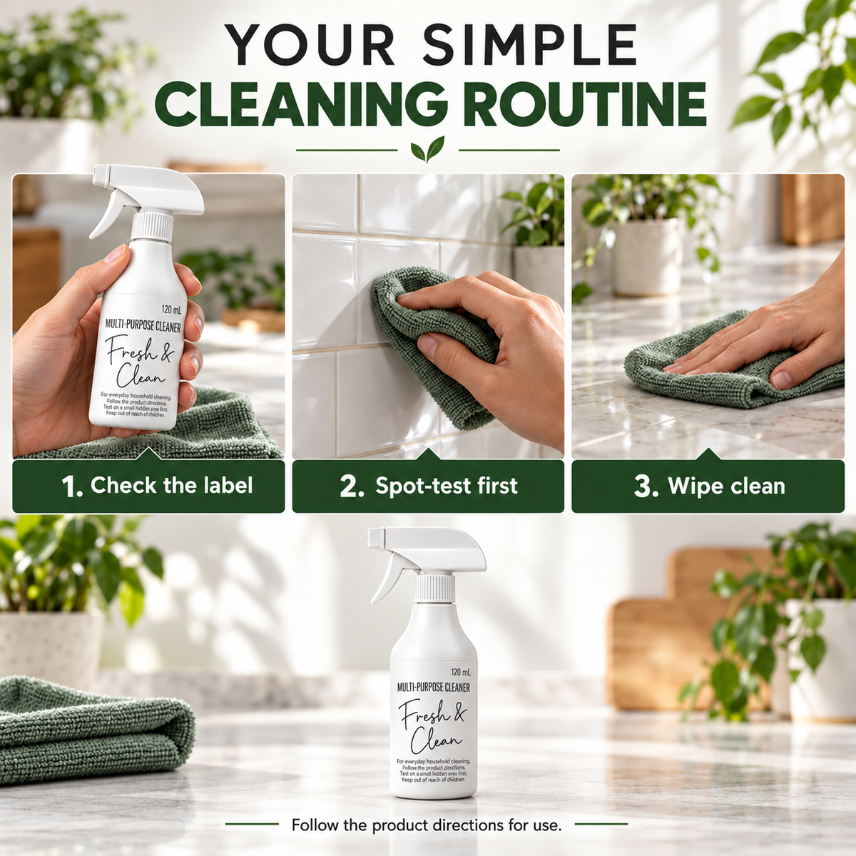 Multi-Purpose Cleaning Spray – 120 mL