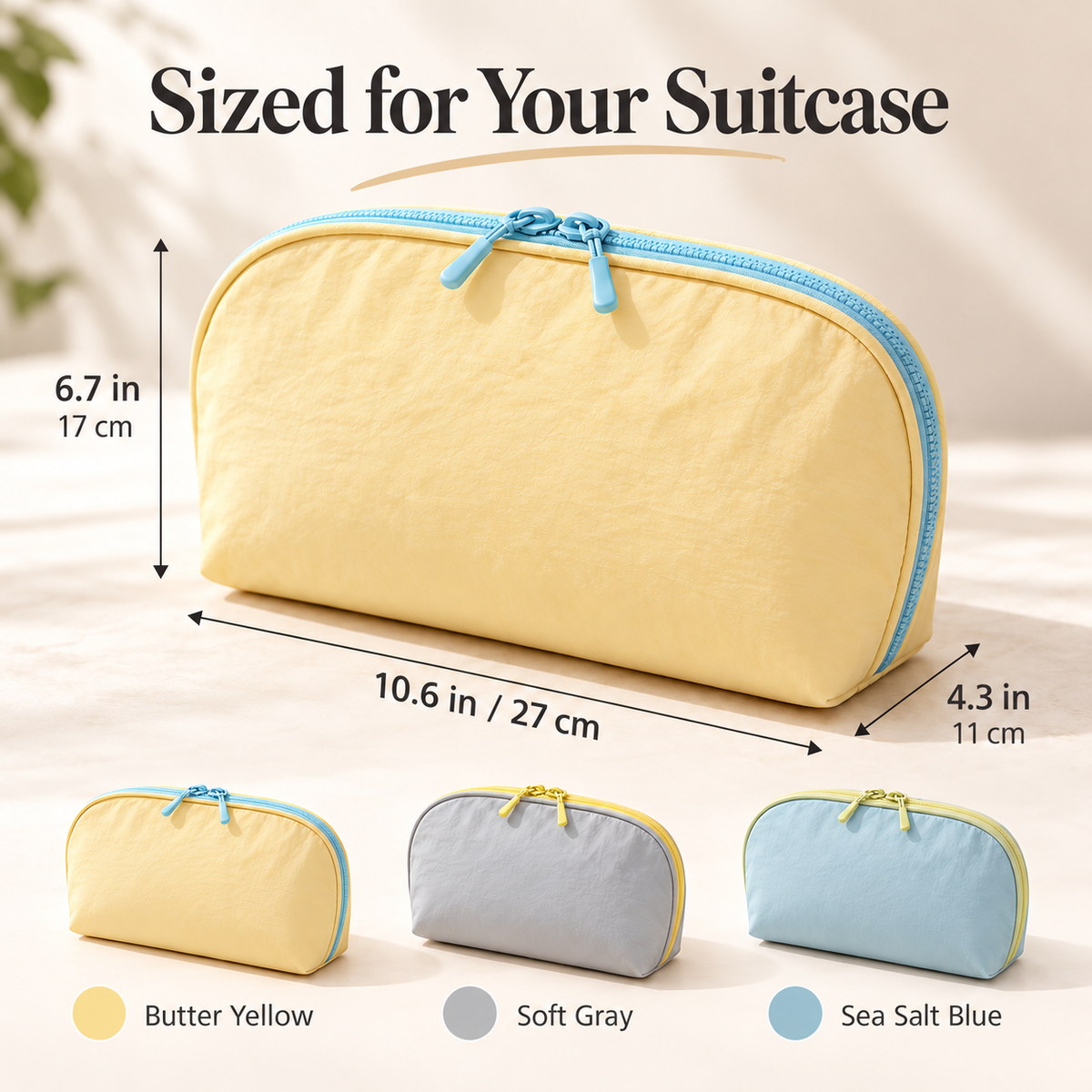 Travel Underwear Organizer Bag – Bra & Sock Storage Pouch