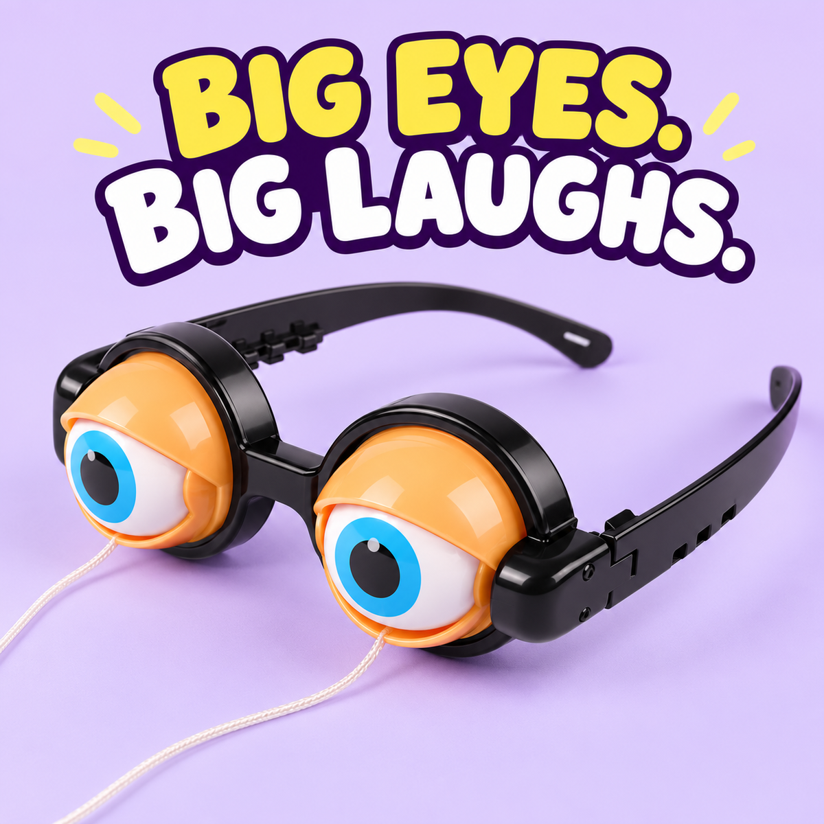 Funny Eye Glasses – Pull-String Party & Photo Props