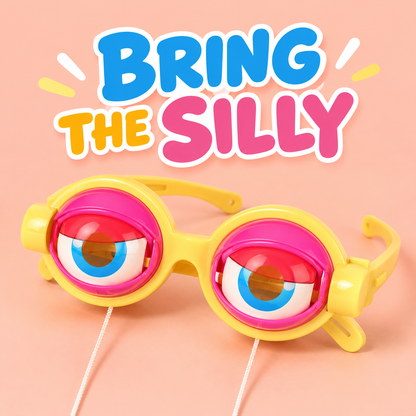 Funny Eye Glasses – Pull-String Party & Photo Props