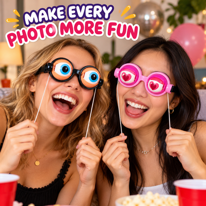 Funny Eye Glasses – Pull-String Party & Photo Props