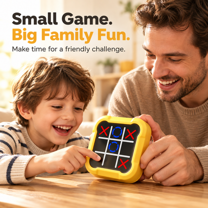 4-in-1 Electronic Tic-Tac-Toe Game