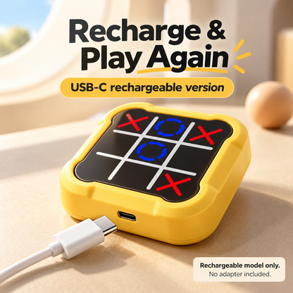 4-in-1 Electronic Tic-Tac-Toe Game